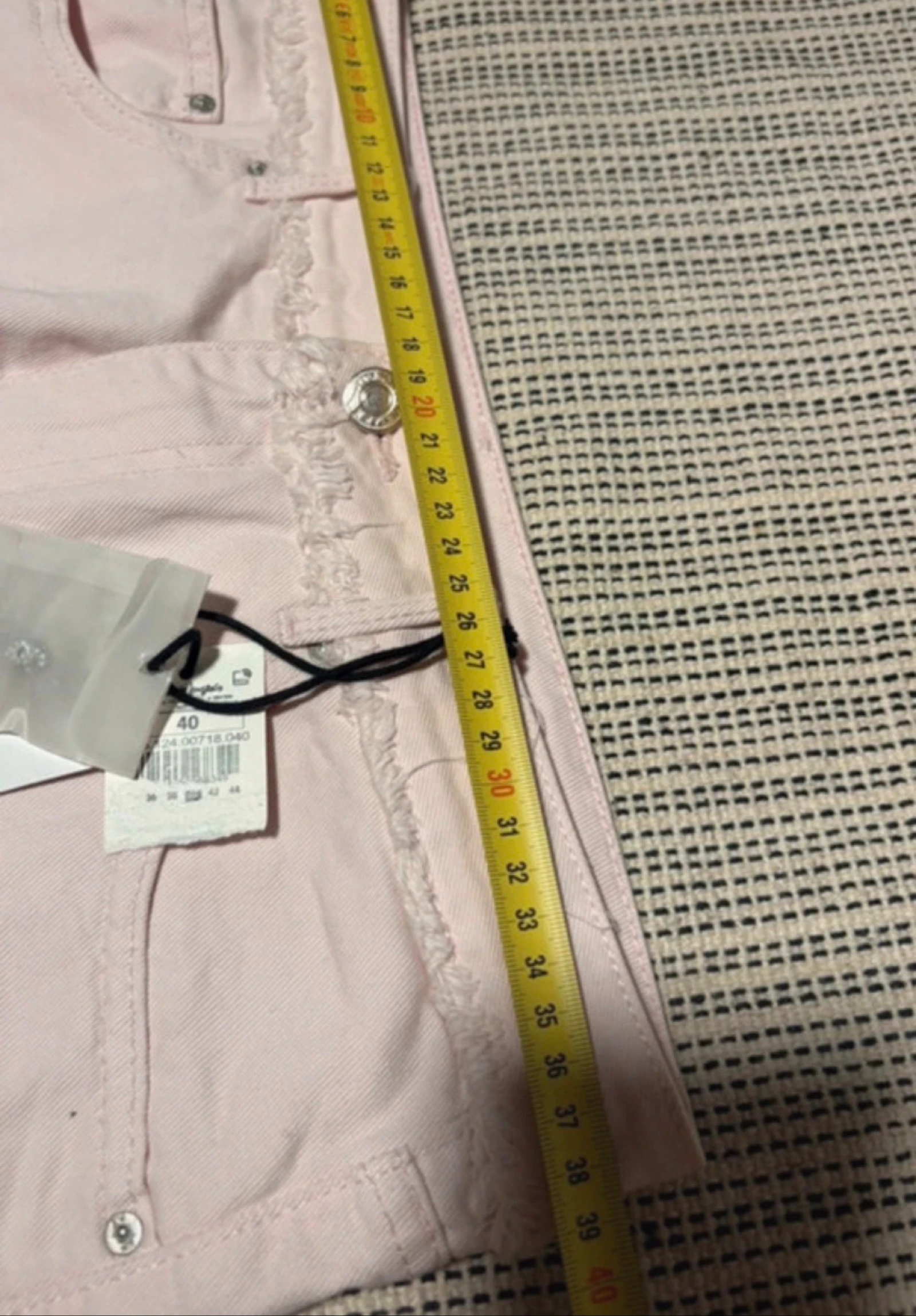 Short denim rosa palo Easy Wear nuevo con etiqueta talla 40 – photo 8